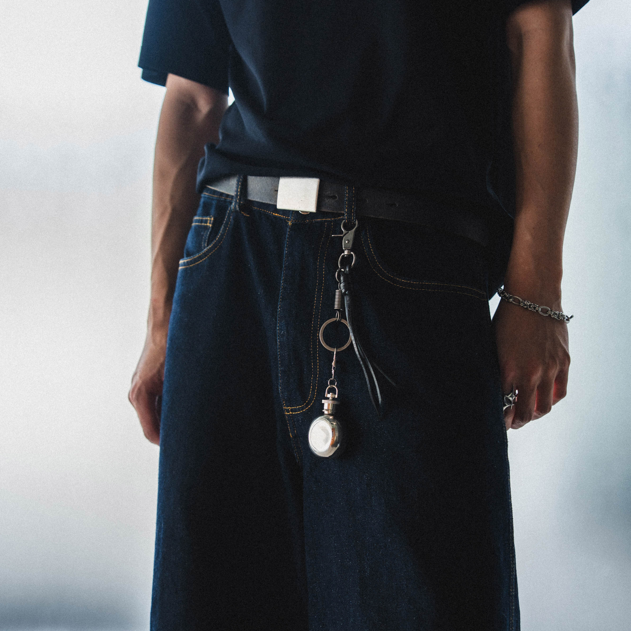 【BLUZ】AC8 黑繩熄菸鑰匙扣