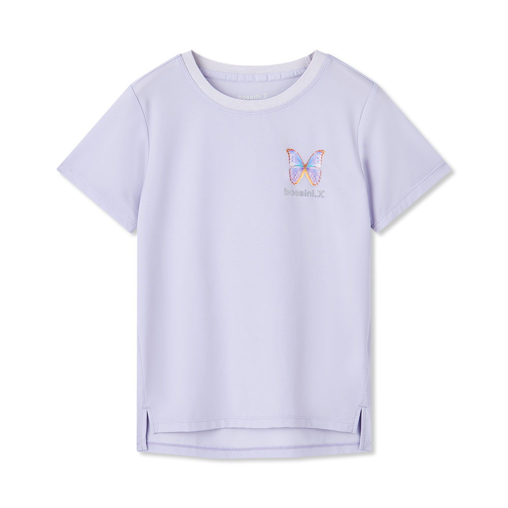 女童圓領短袖T恤