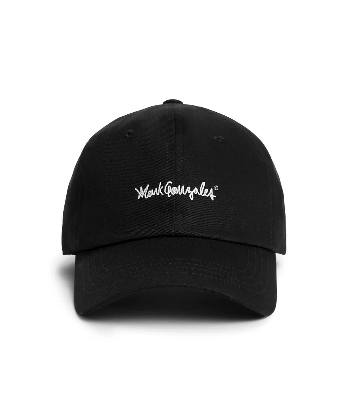 【OWN】Mark Gonzales 帽子 鴨舌帽 休閒 老帽 不分男女 單一尺寸 可調整尺寸 黑色