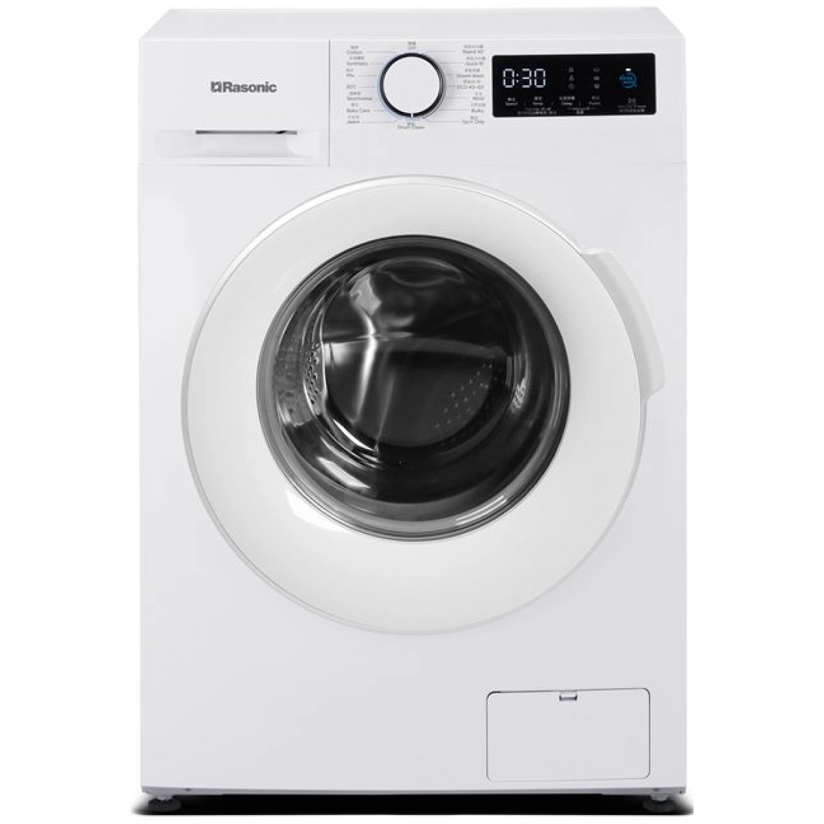 樂信 Rasonic  RW-A712SF‧7公斤/1200轉‧變頻纖薄前置式洗衣機-香港行貨-原廠2年全機保養‧