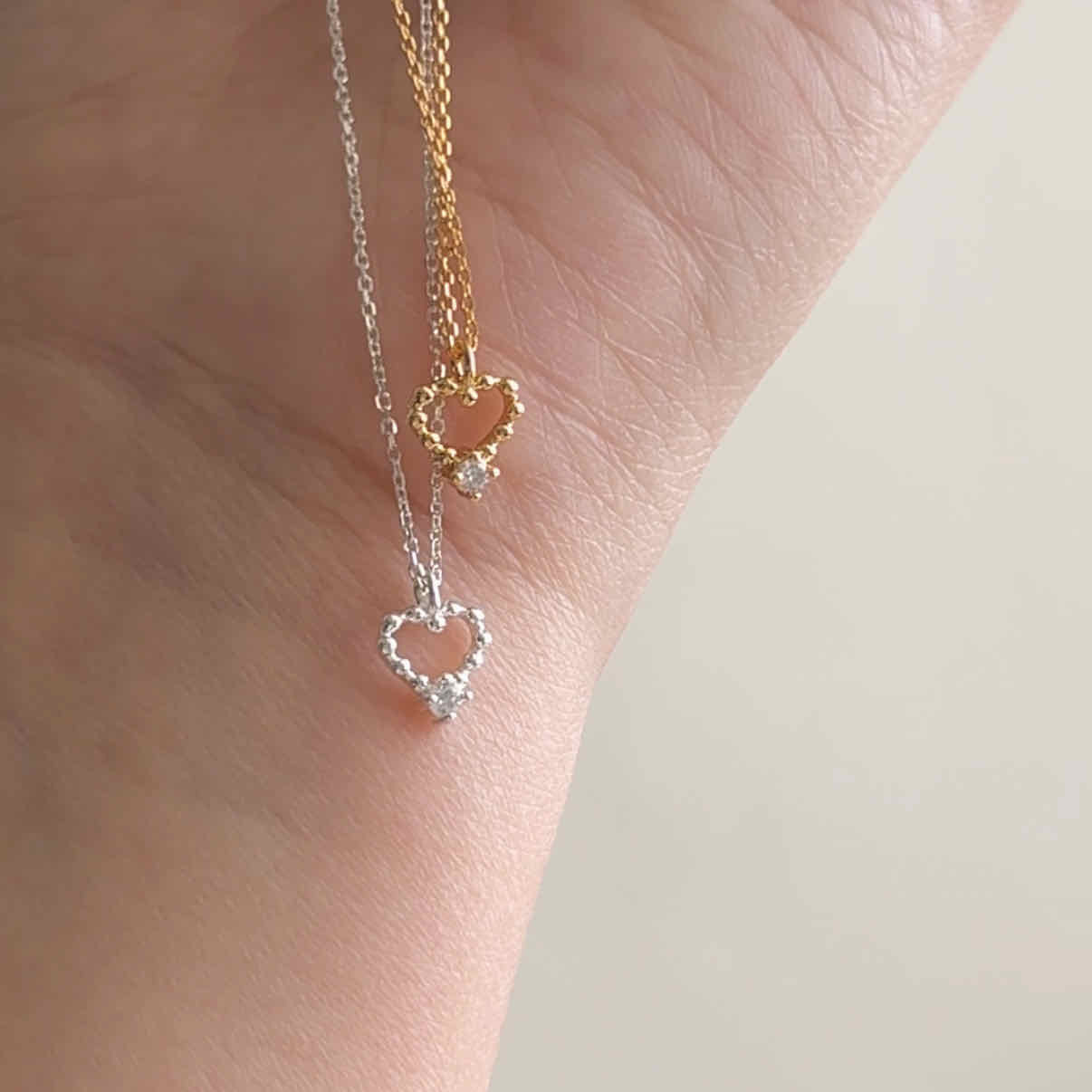 🇰🇷925 silver Luv u 項鍊｜2 color