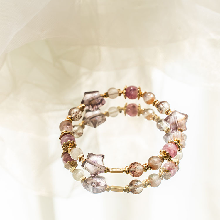 珍貴時光：紫水晶｜紫祖母晶｜紅幽靈｜紫幽靈｜拉絲紫鋰輝