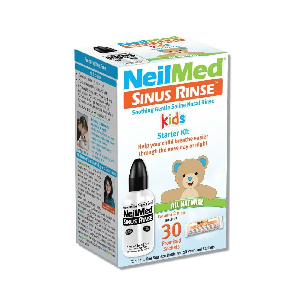 【NeilMed】耐有美塞那靈小兒洗鼻器+30包鹽