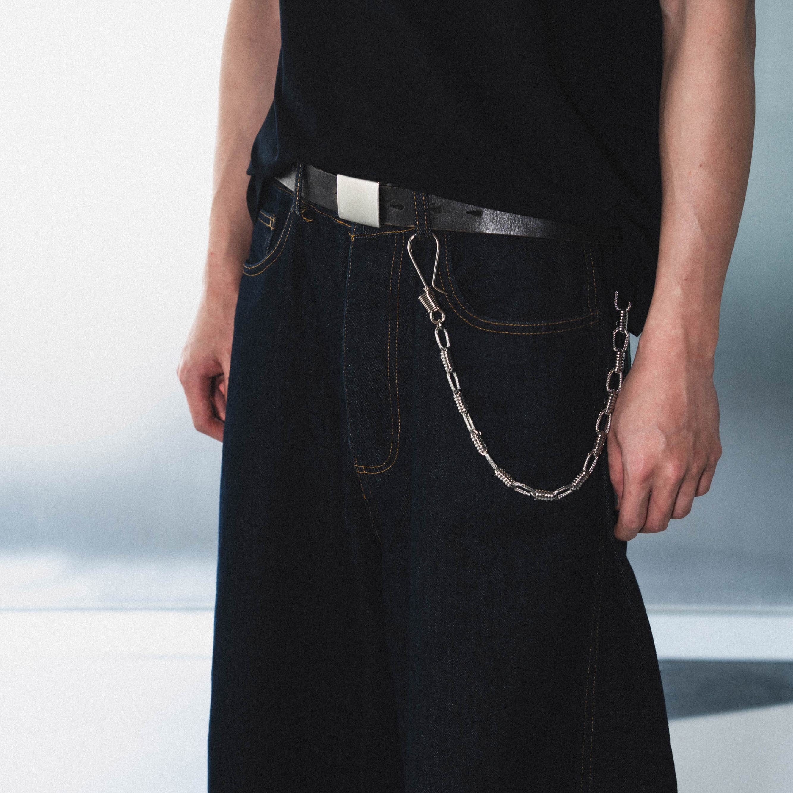 【BLUZ MADE 】| BM08 錯縱環扣褲鏈