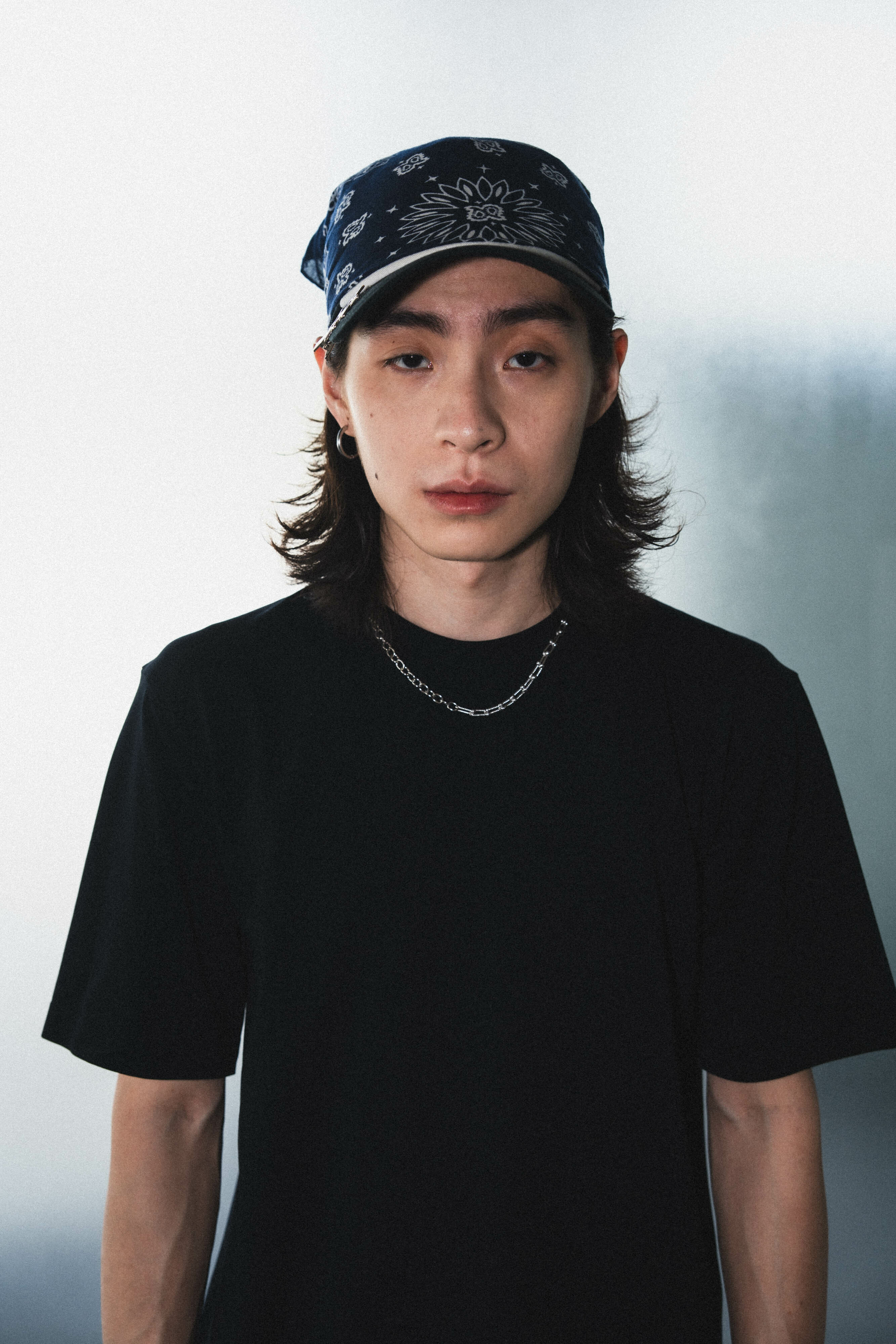 【BLUZ MADE 】| BM12 金屬細紋竹節環狀項鍊