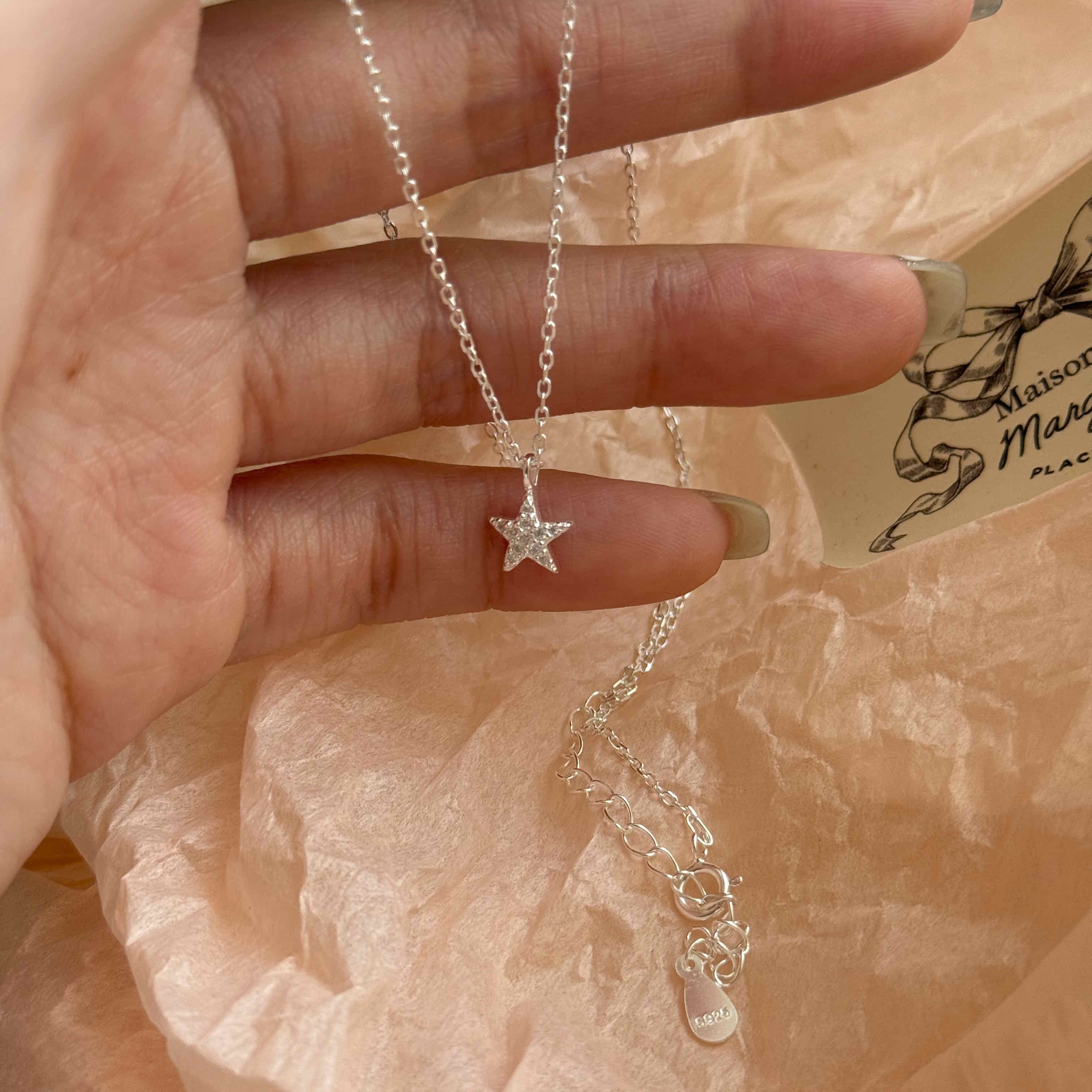 🇰🇷925 silver Starlight 項鍊