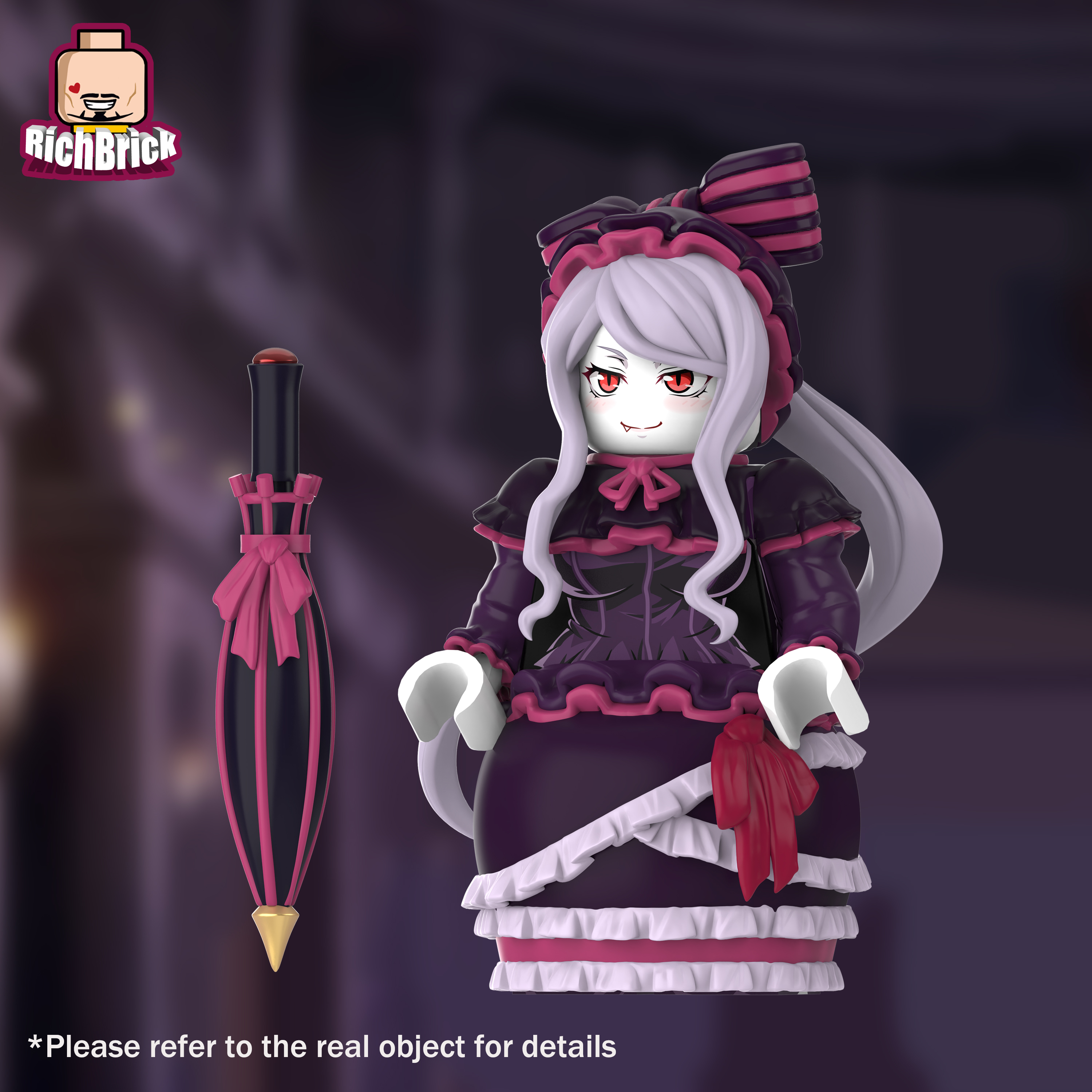 [Rich Brick][Preorder] Shalltear Bloodfallen [UVprinted]