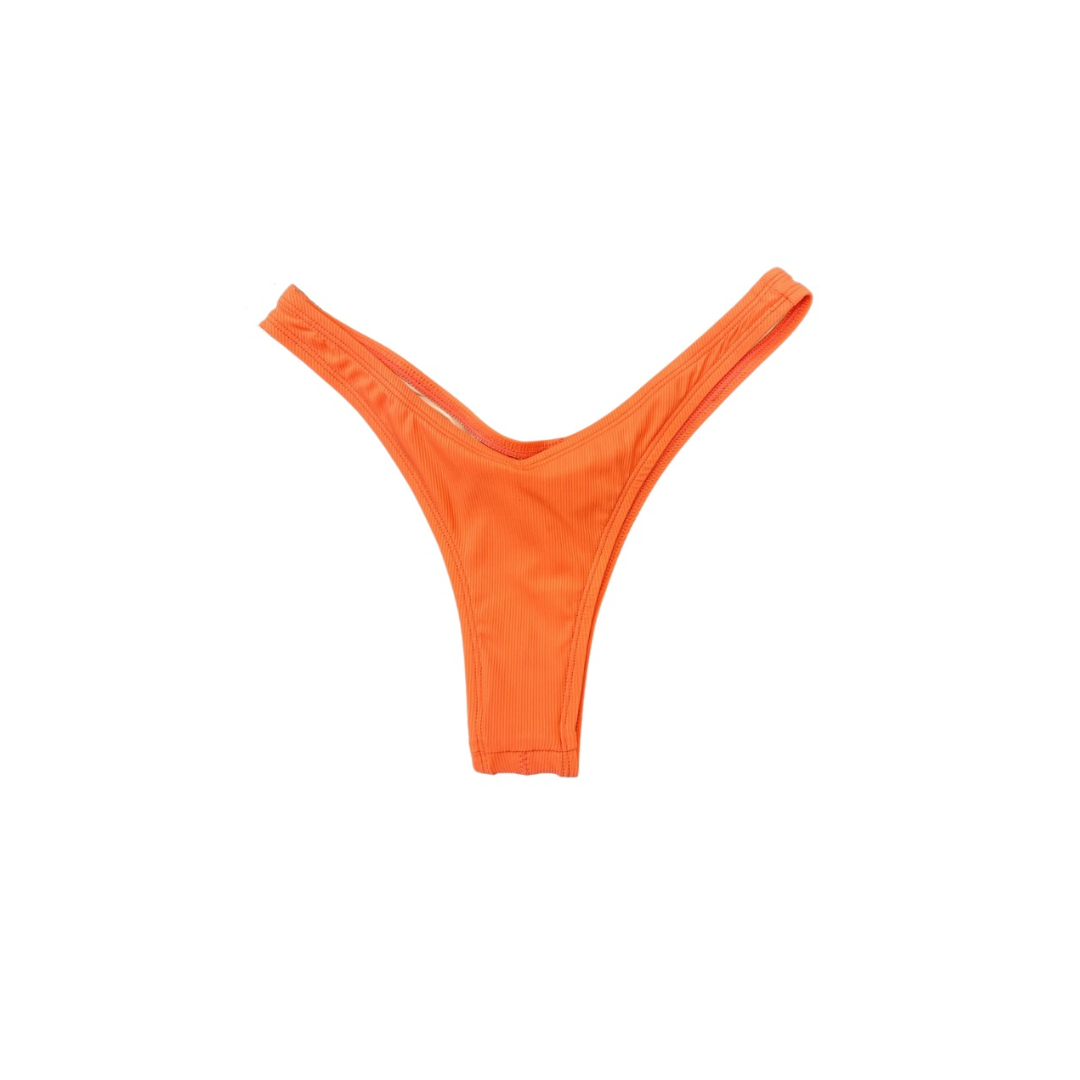 ▲Muiiswim VEW 海鷗丁字泳褲 羅紋活力橘
