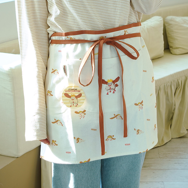 因因刺繡系列 半身圍裙 霍爾的移動城堡