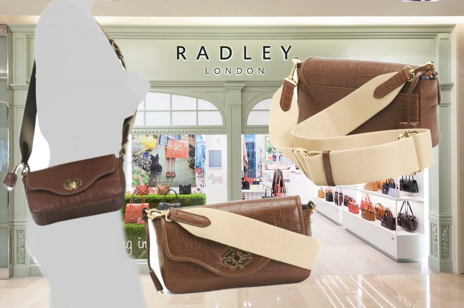 【預購】G042214 RADLEY LONDON Heirloom Place 翻蓋斜背包