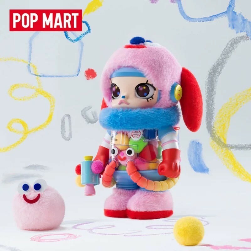 POPMART POP MART 泡泡瑪特 MEGA SPACE MOLLY 喬恩伯格曼 Jon Burgerman 400% 1000% 毛絨彩色公仔
