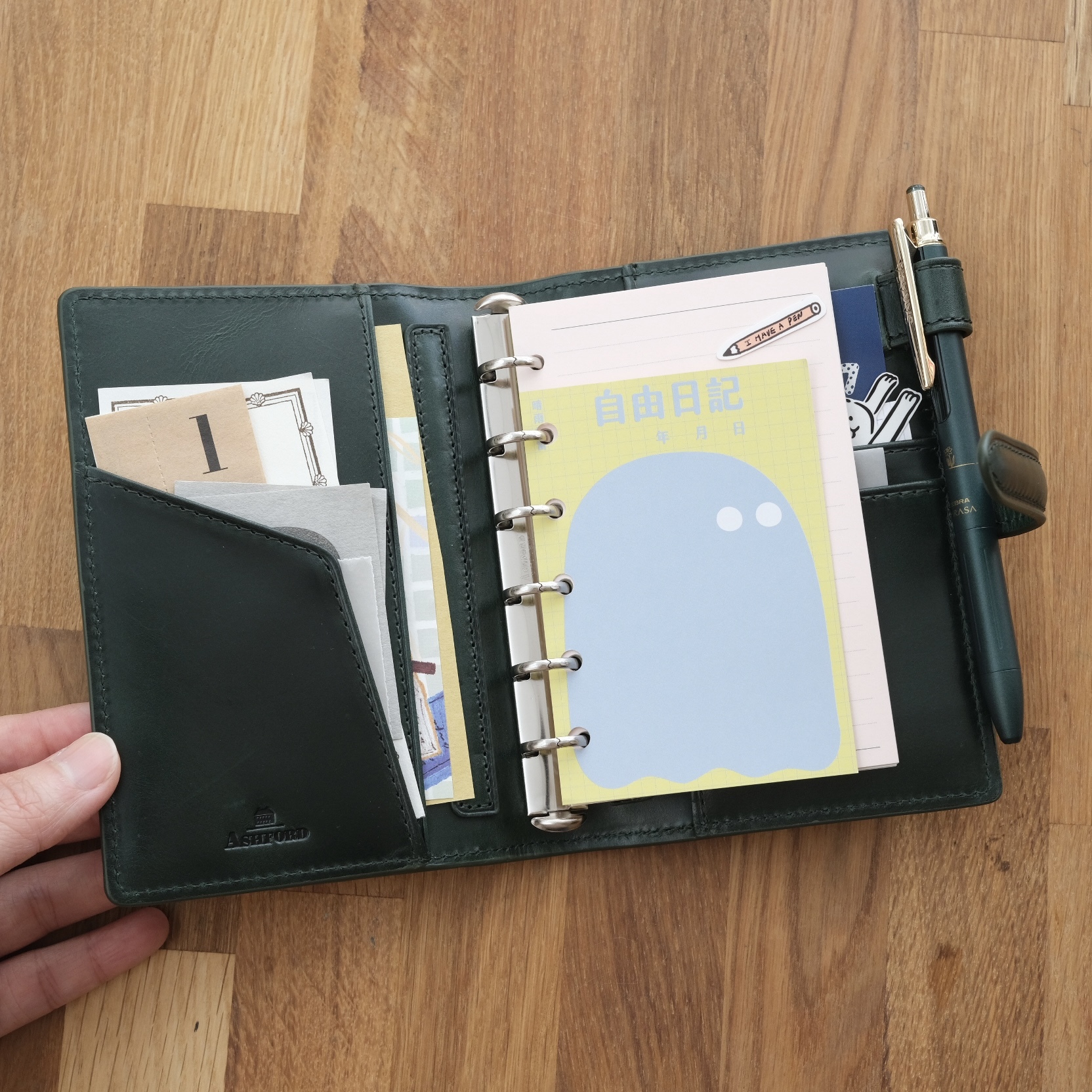 MINI6 HIMERU 綠色 本體｜ASHFORD 日本