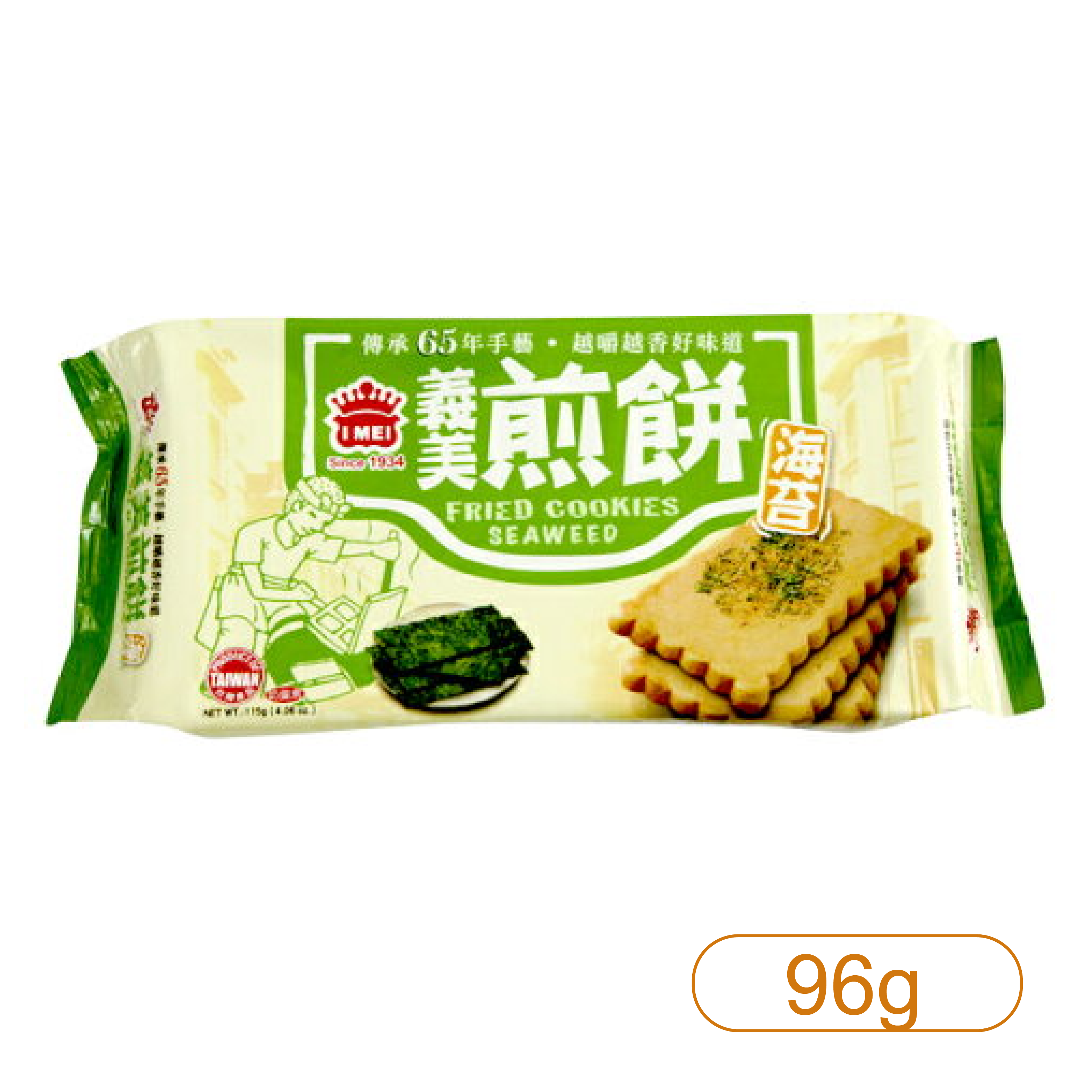 【義美】海苔煎餅 96g