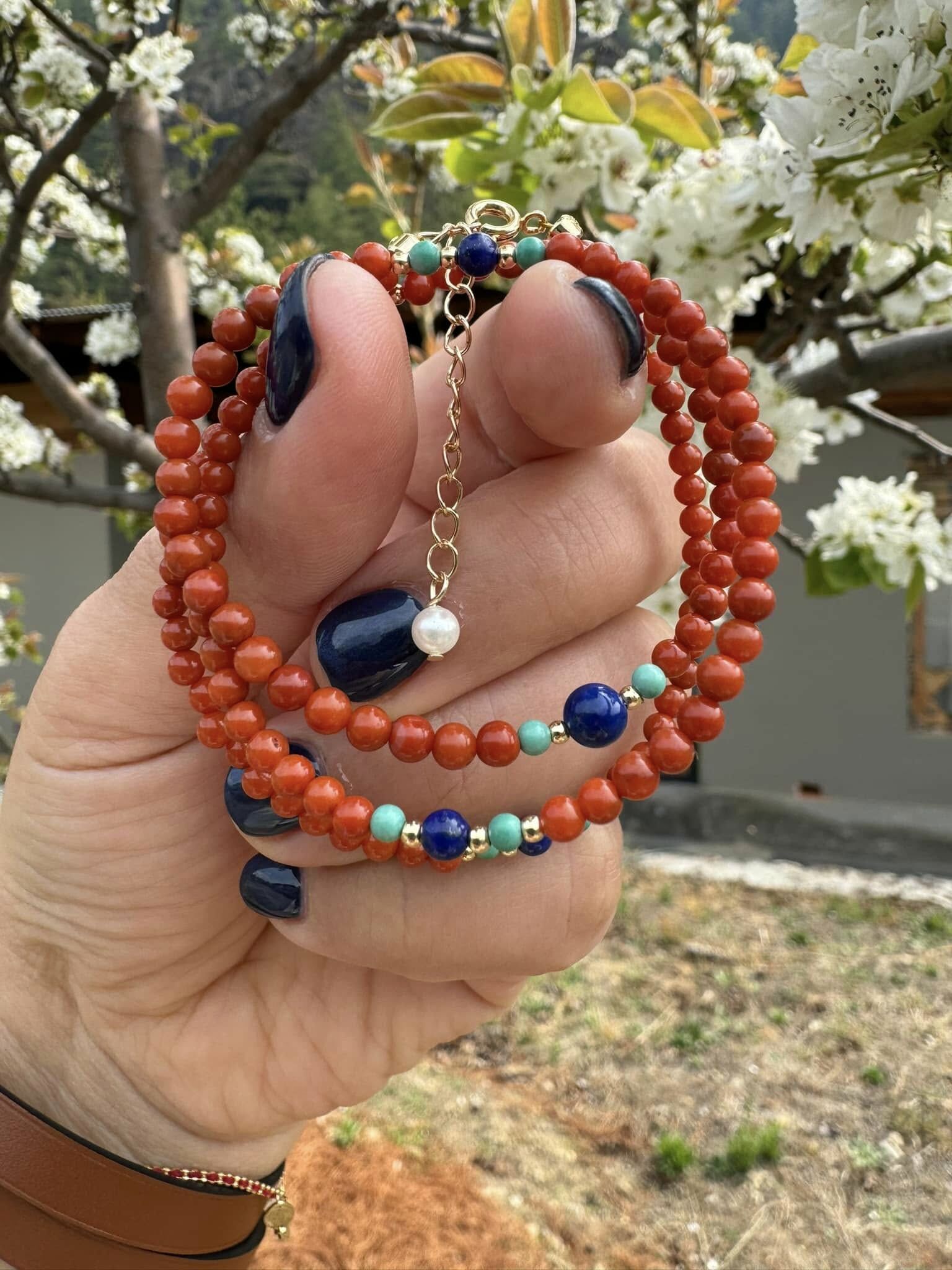 豐盛 紅瑪瑙項鍊