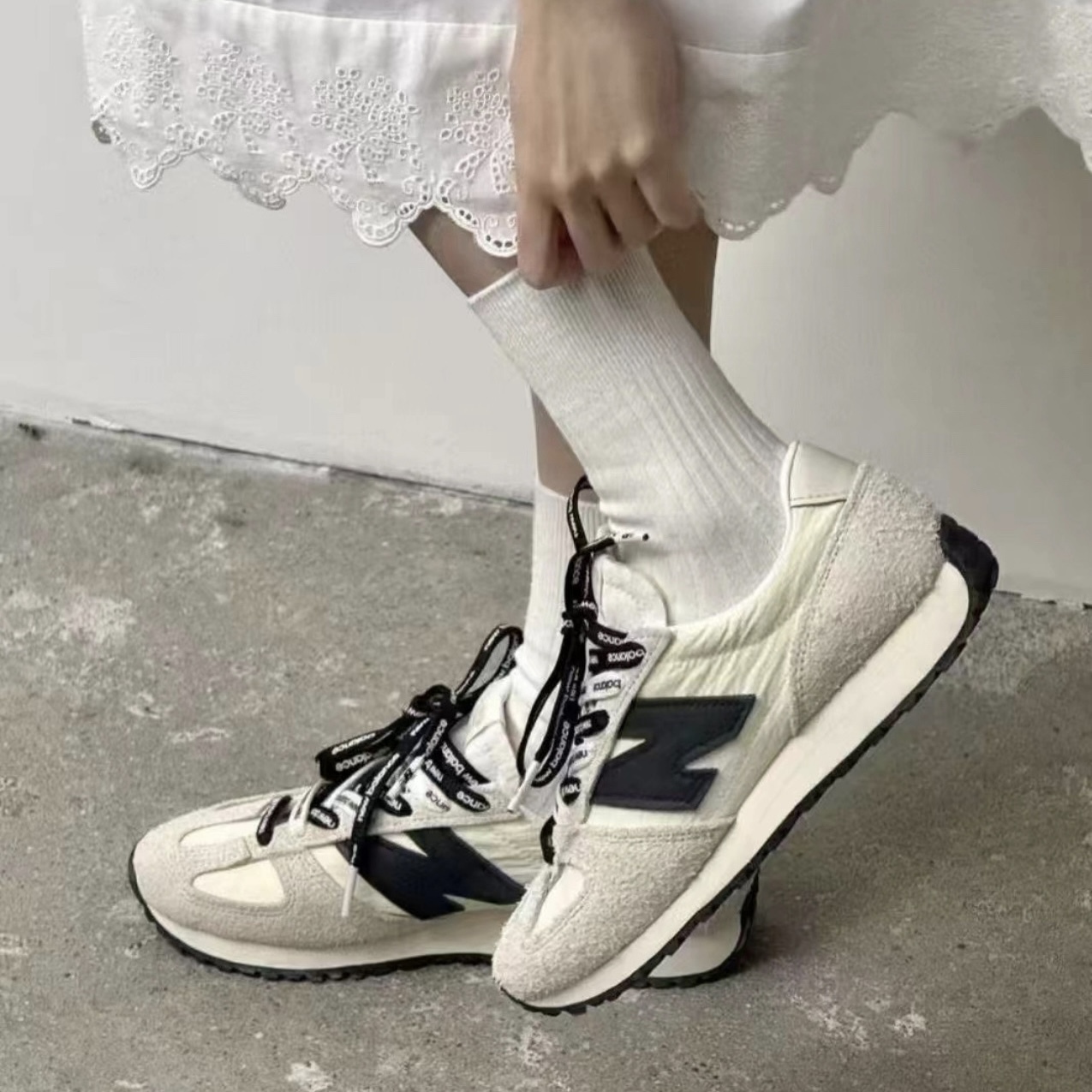 NEW BALANCE 471 奶油白 黑米白 米灰 張員瑛 同款男女鞋 U471AM