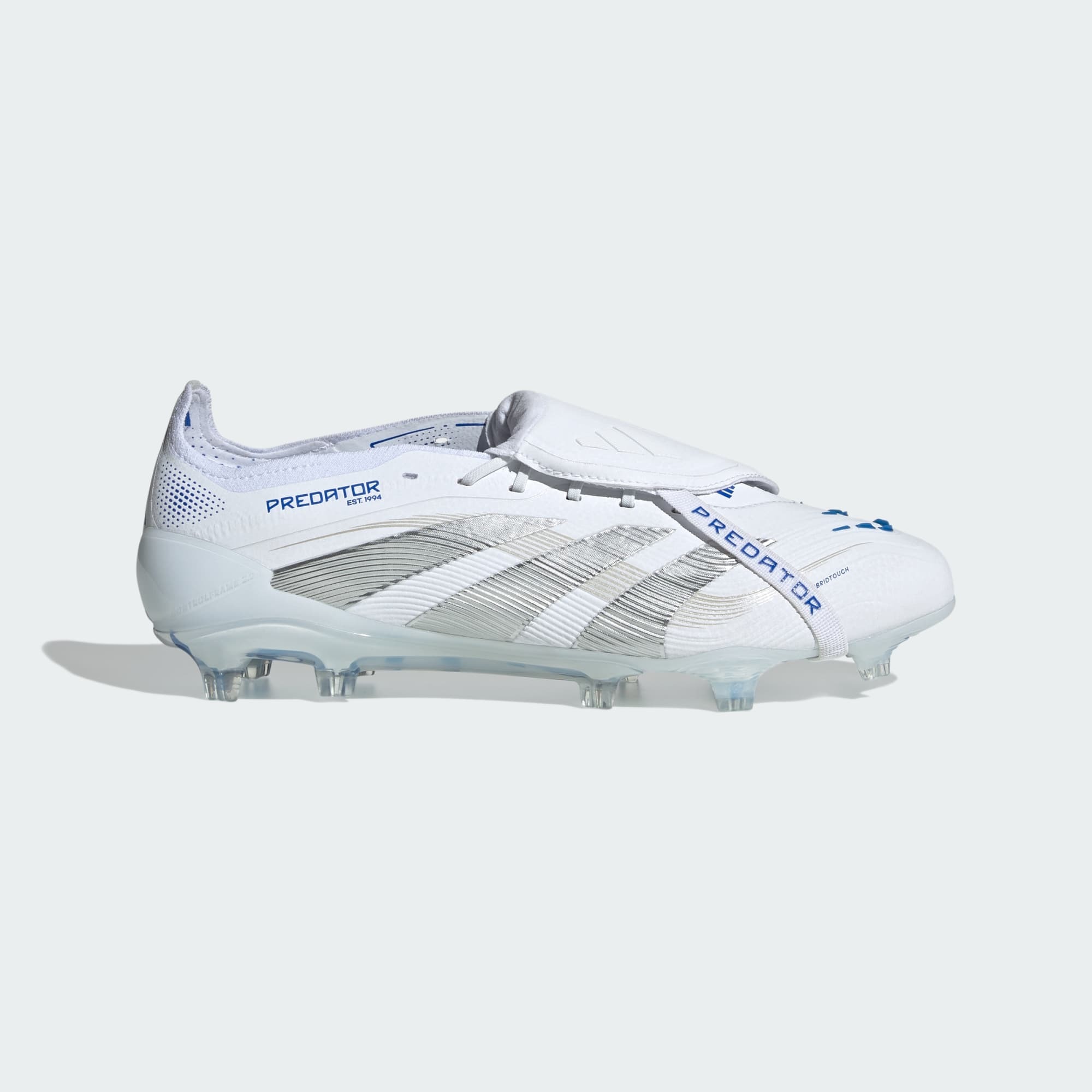 Adidas Predator Elite FT FG 仿草/草地足球鞋 白藍色