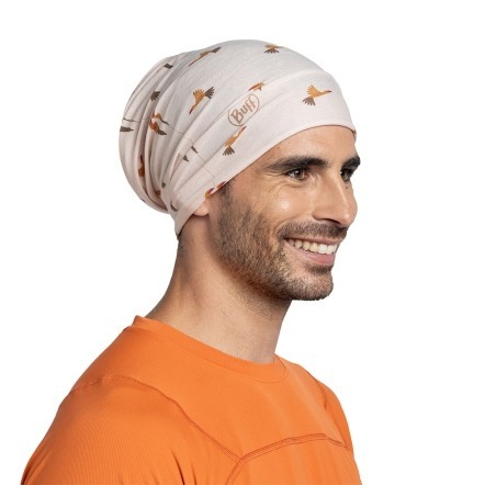 【BUFF】Coolnet抗UV驅蟲頭巾-橙暖鳥語