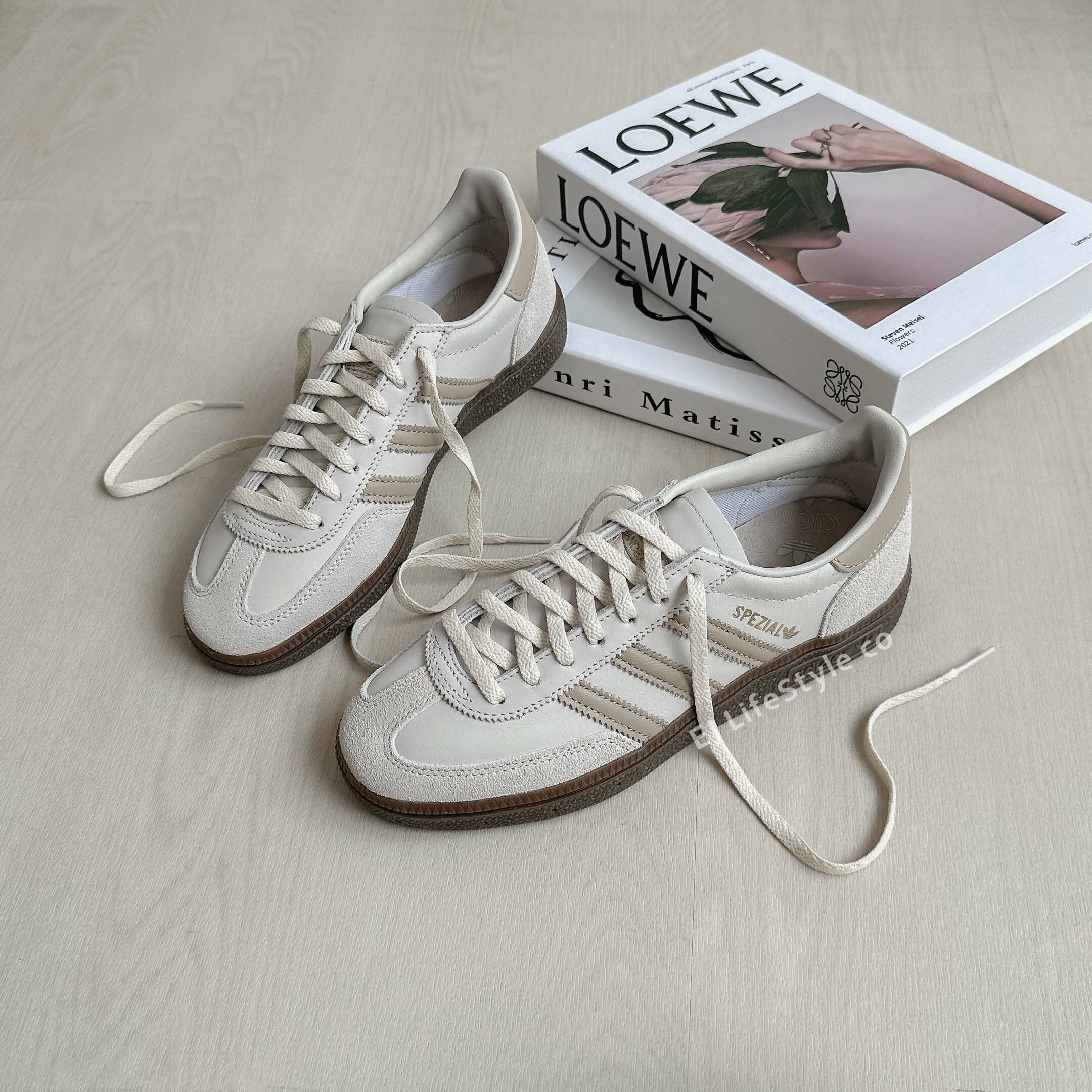 ADIDAS HANDBALL SPEZIAL 卡其灰 奶茶色 米灰 焦糖底 女鞋 JI2644 / 現+調