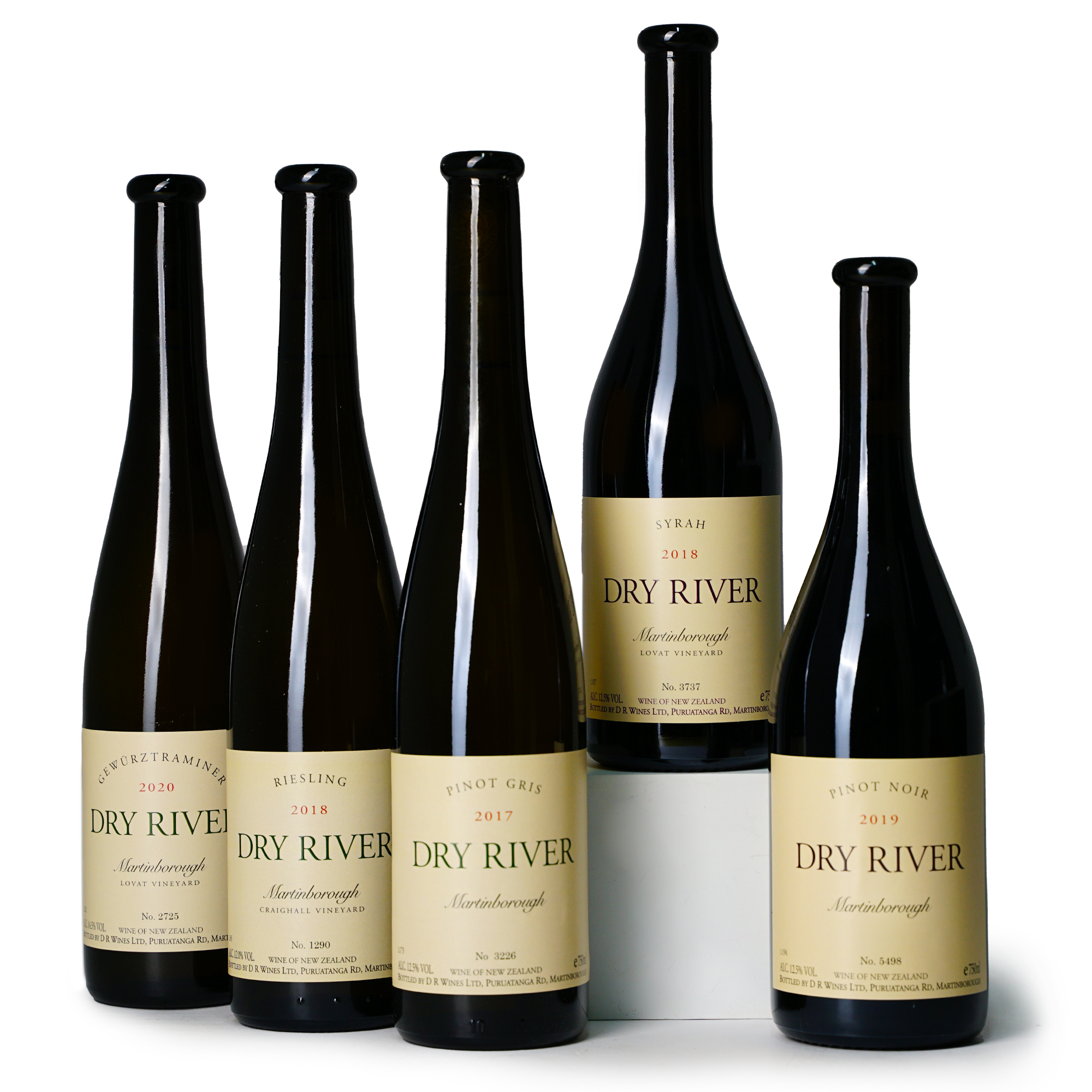 Dry River Wines Set (5 Bottles)