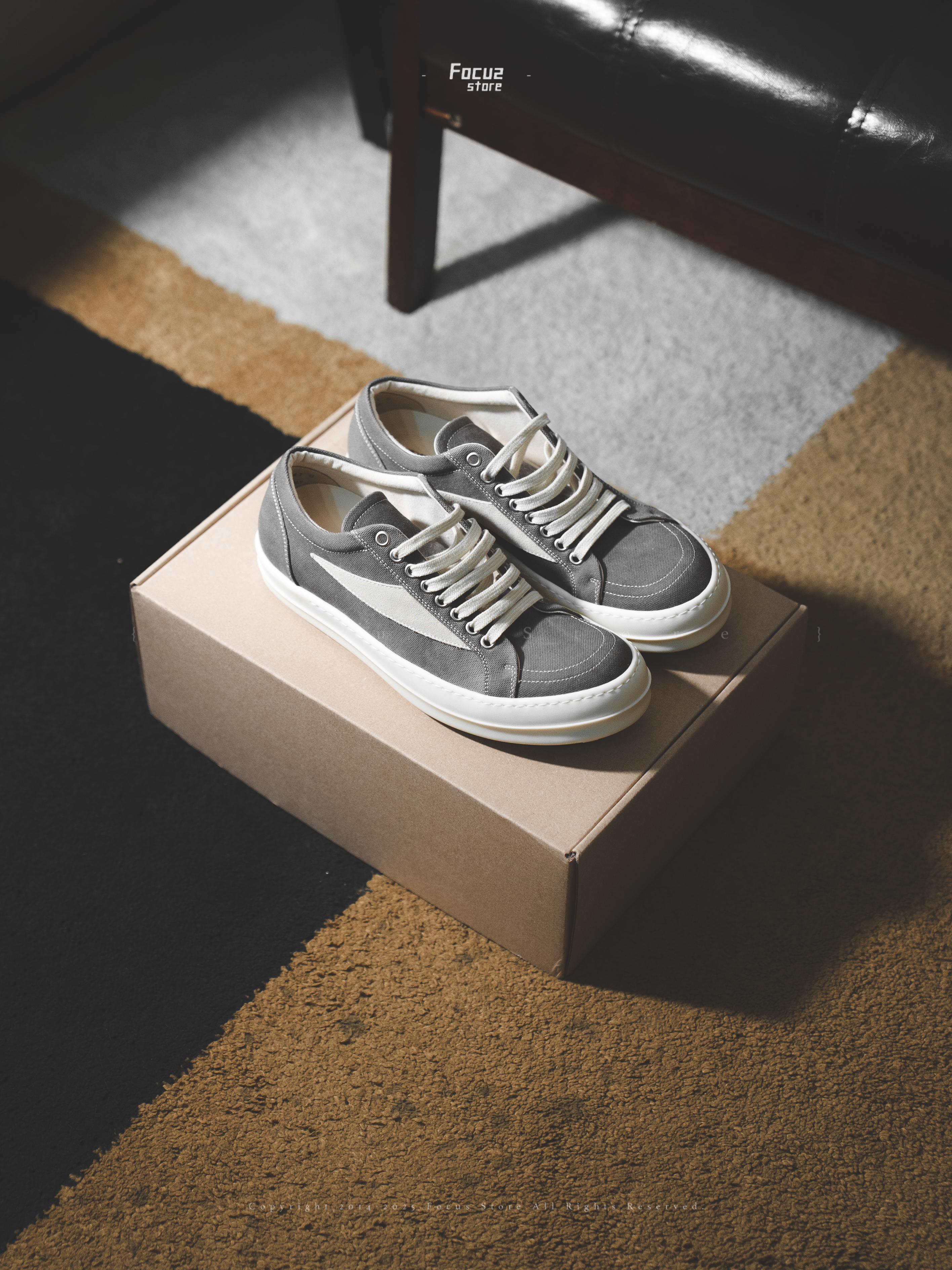 【Focus Store】預購 Rick Owens DRKSHDWS OG "Brown" 褐色 小牛皮 圓頭