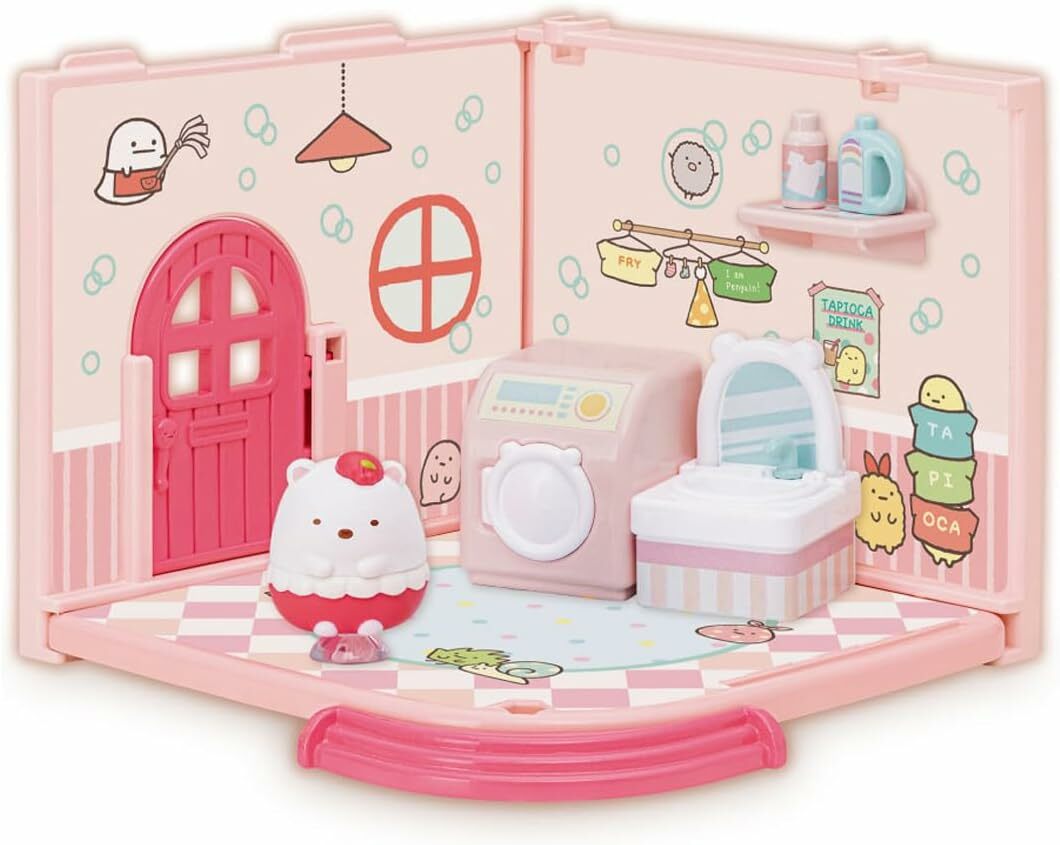 《 TAKARA TOMY 》 角落小夥伴 白熊洗衣房