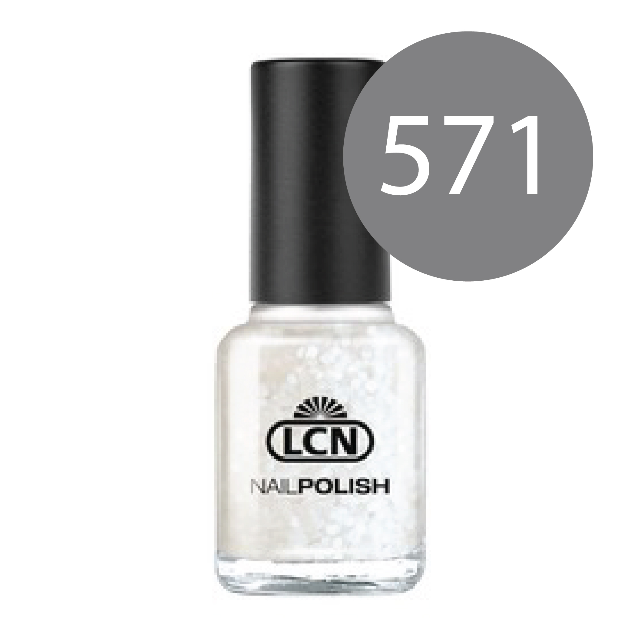 【571】LCN 甲油 white flakes 8ml
