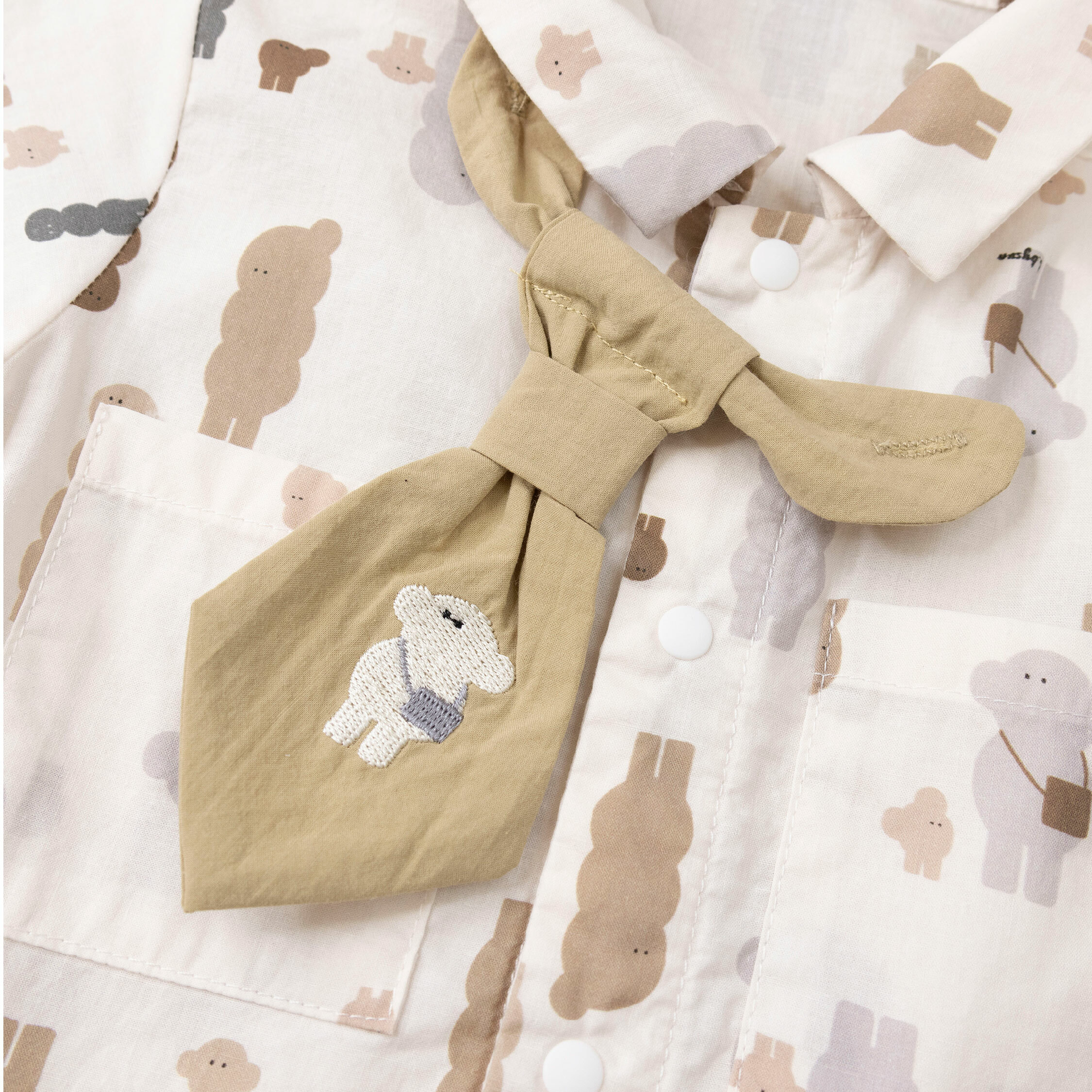 【JG0483】動物葫蘆串舒適質感連身衣