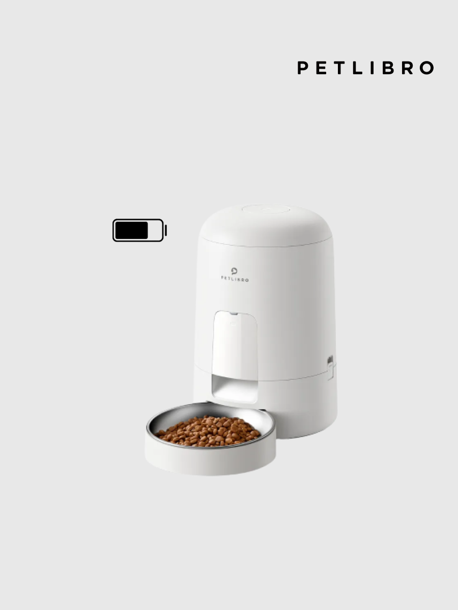 【PETLIBRO】Air 餵食器｜按鍵版 白色