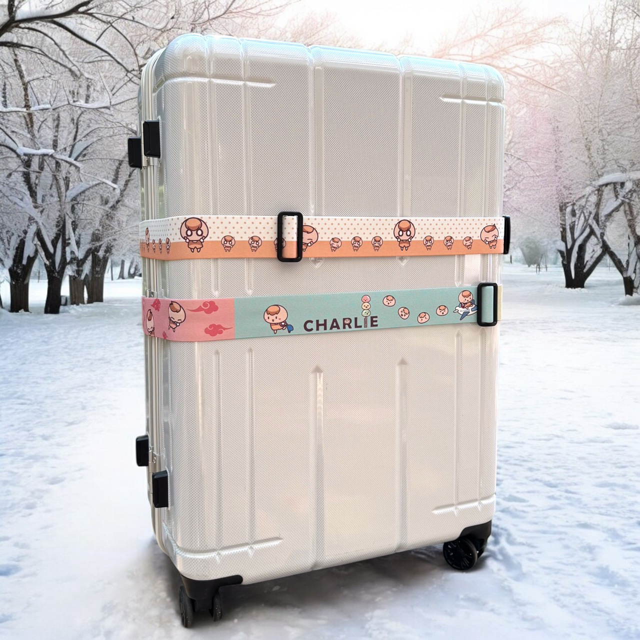 茶里彈性行李束帶 (焦糖舞/夢遊四海)