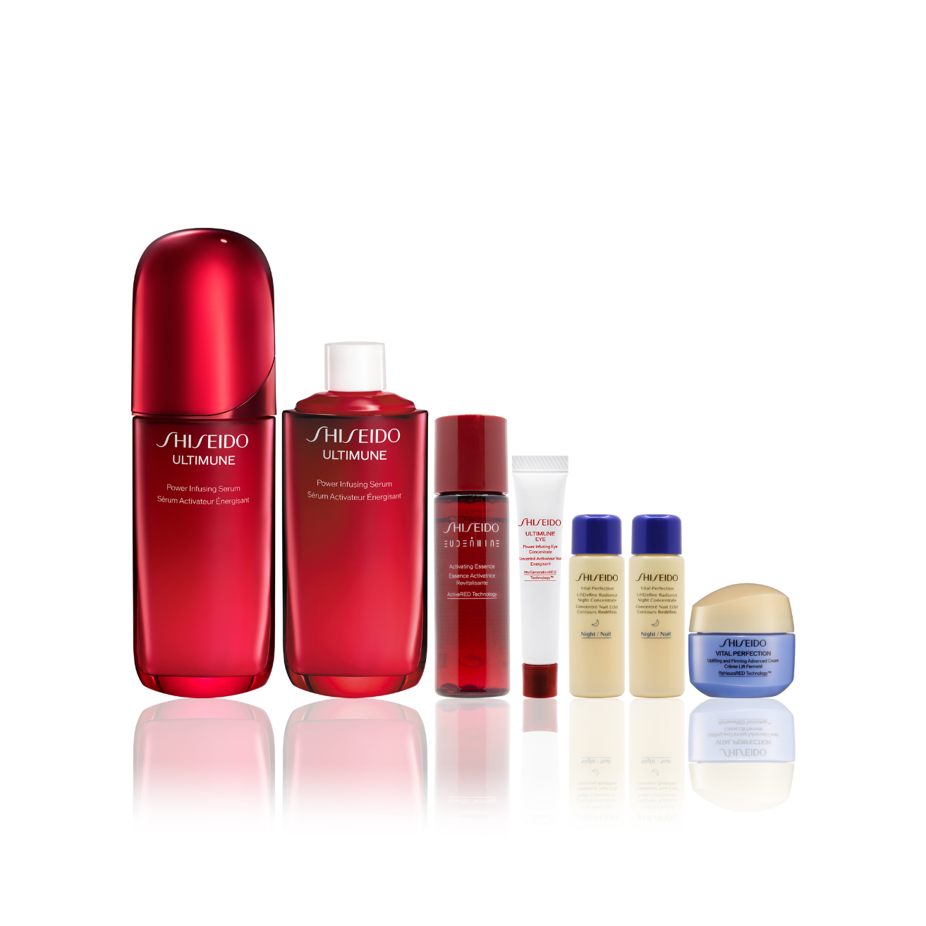 SHISEIDO 全新ULTIMUNE皇牌全盛精華及補充裝組合