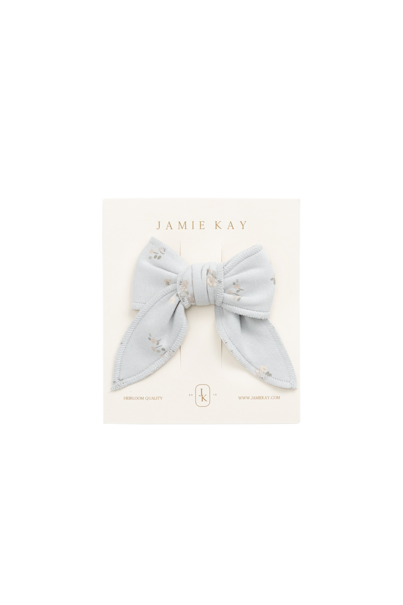 【預購】JAMIE KAY - Organic Cotton Bow（Petite Fleur Blue）