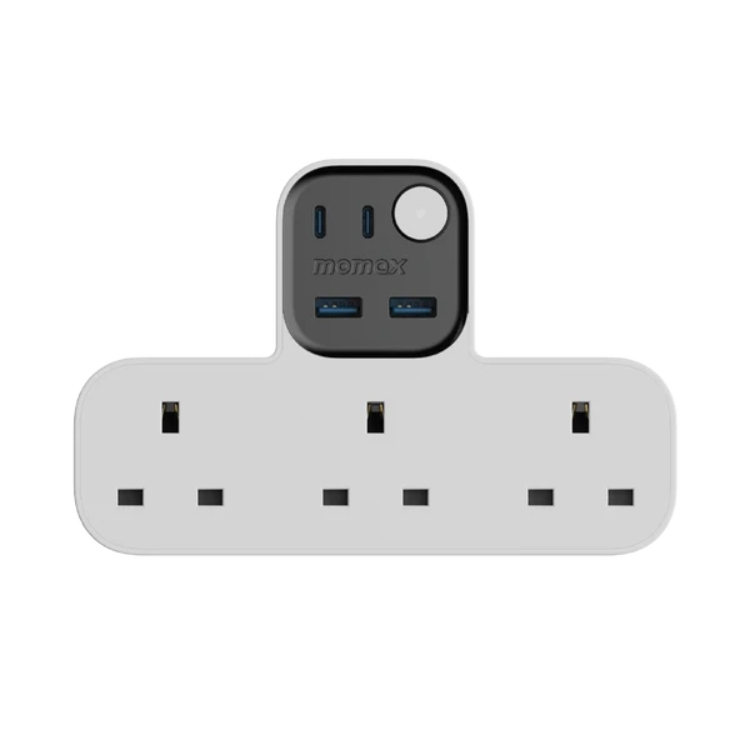 Momax 1-Charge Work Flow USB + 3口T型插座