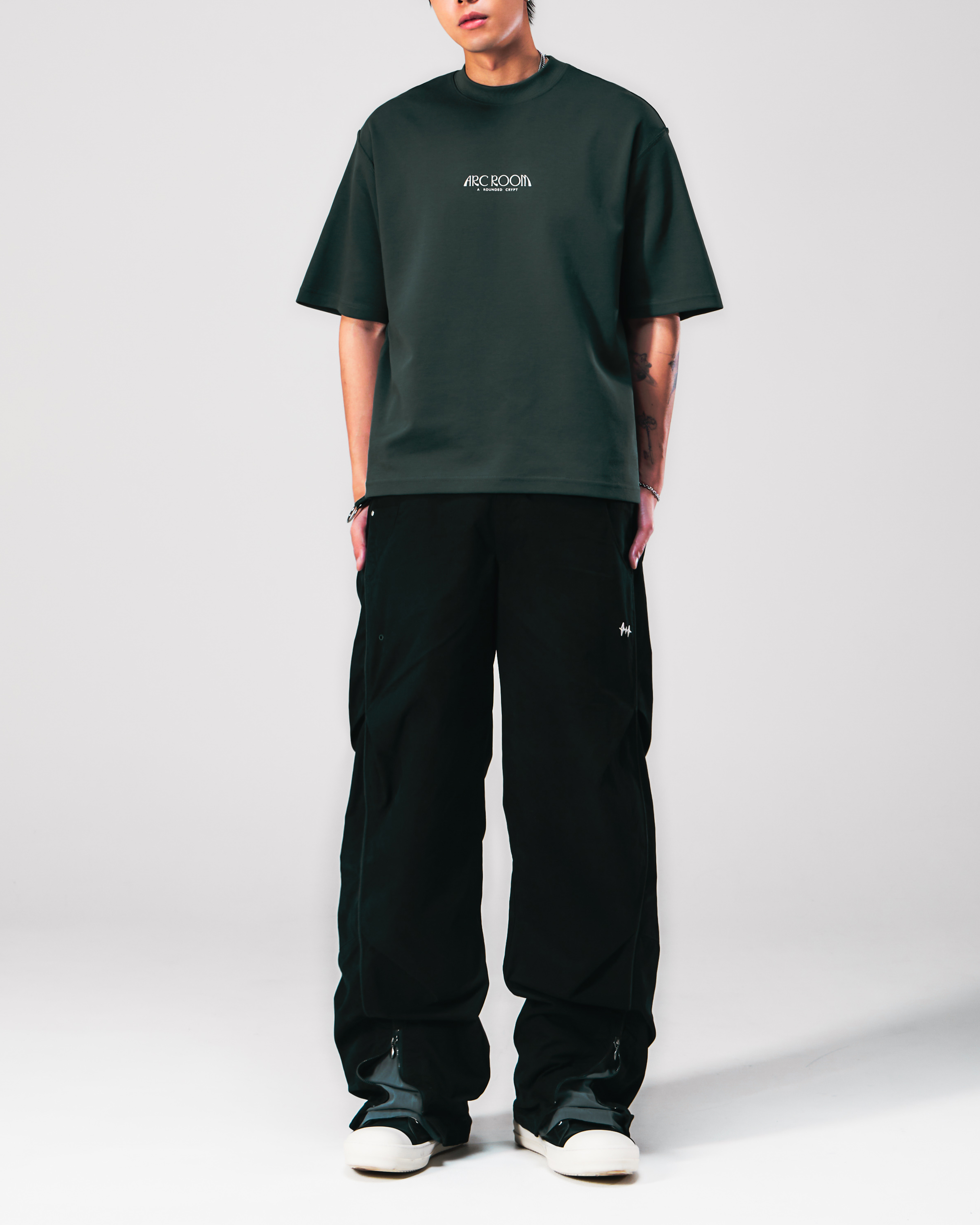 LOGO TEE - BRITISH GREEN