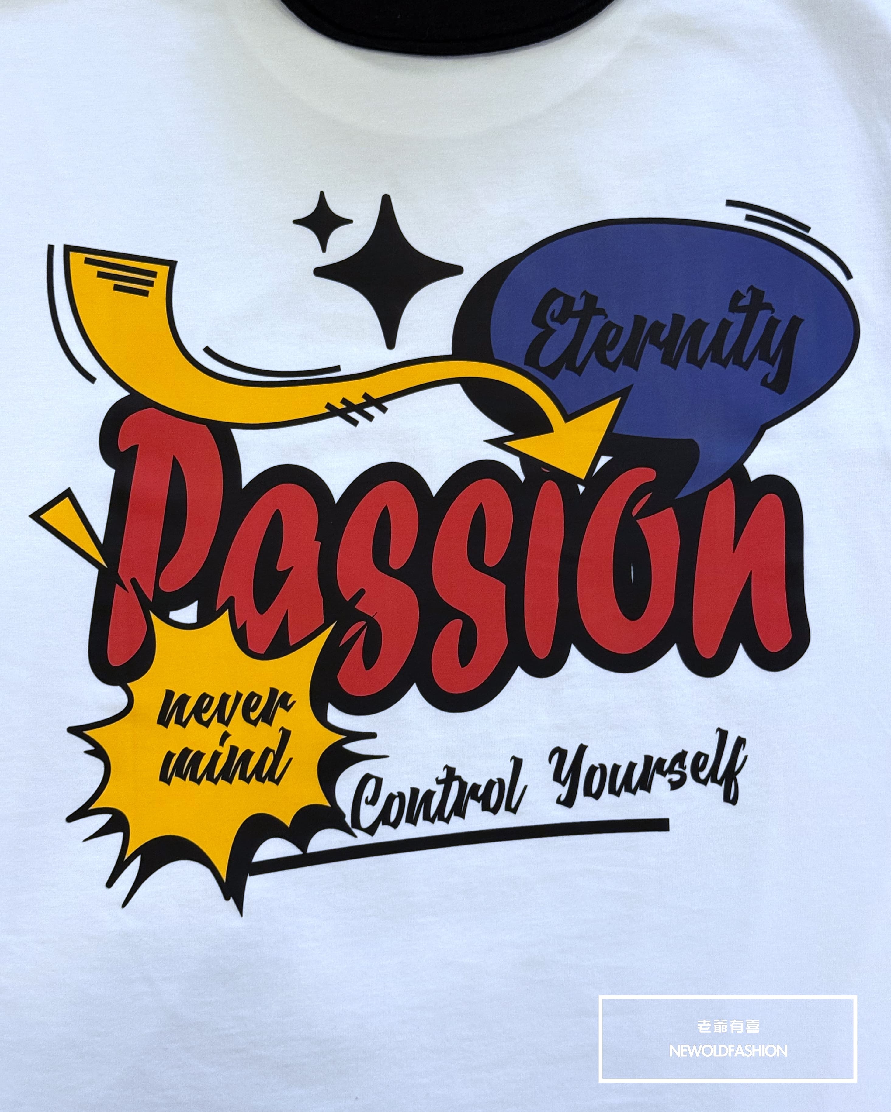 『新品上市』重磅Passion符號短T(NOF25038162)-白