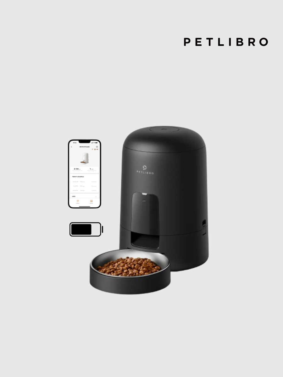 【PETLIBRO】Air 餵食器｜WIFI版 黑色