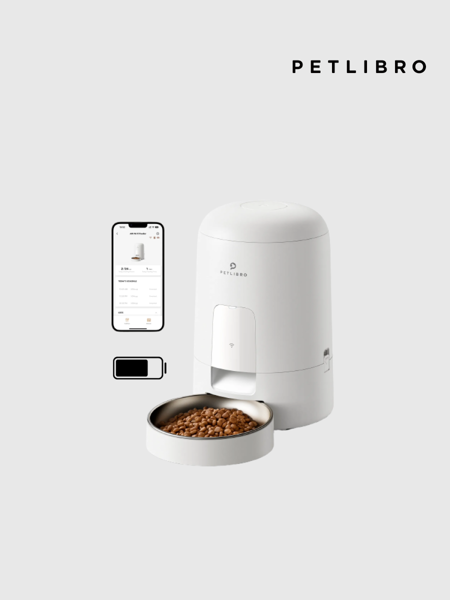 【PETLIBRO】Air 餵食器｜WIFI版 白色