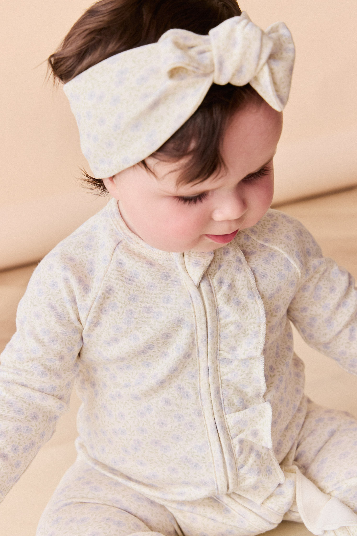 【預購】JAMIE KAY - Organic Cotton Headband（Emmy Lilac）