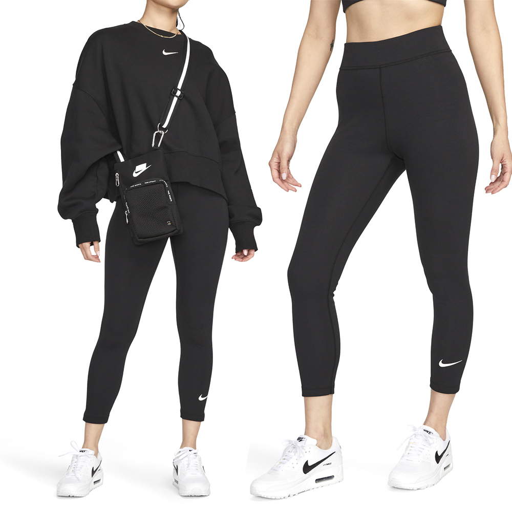 Nike CLSC HR 78 Tight 女款 黑色 運動 瑜珈 休閒 九分 高腰 緊身 長褲 DV7790-010