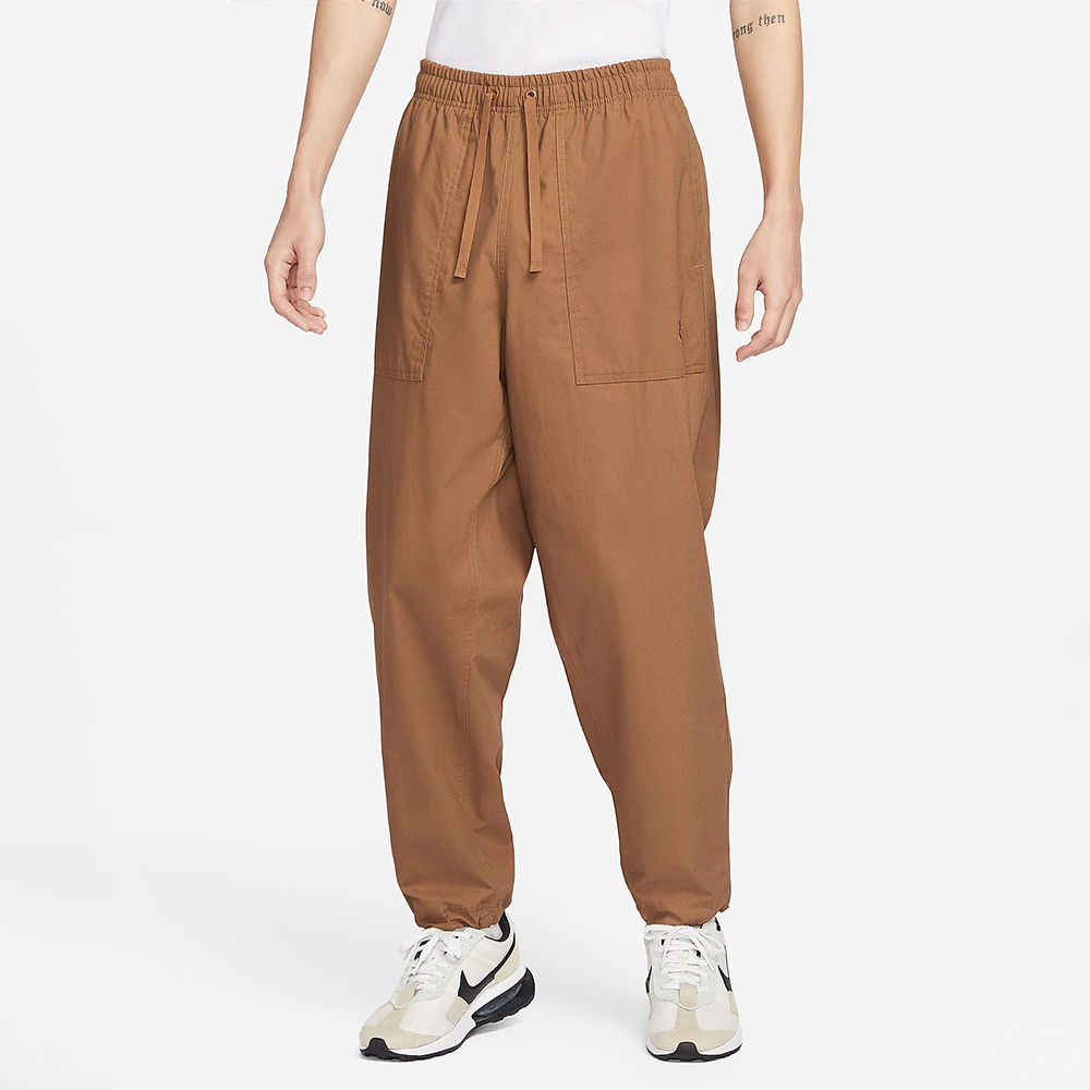 Nike Club Barcelona Pant 男款 棕色 輕量 寬鬆 運動 休閒 口袋 長褲 FN3097-281