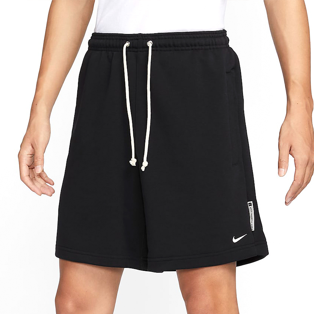Nike SI FLC 8IN Short 男款 黑色 棉褲 休閒 運動 抽繩 拉鍊 口袋 短褲 FZ0217-010