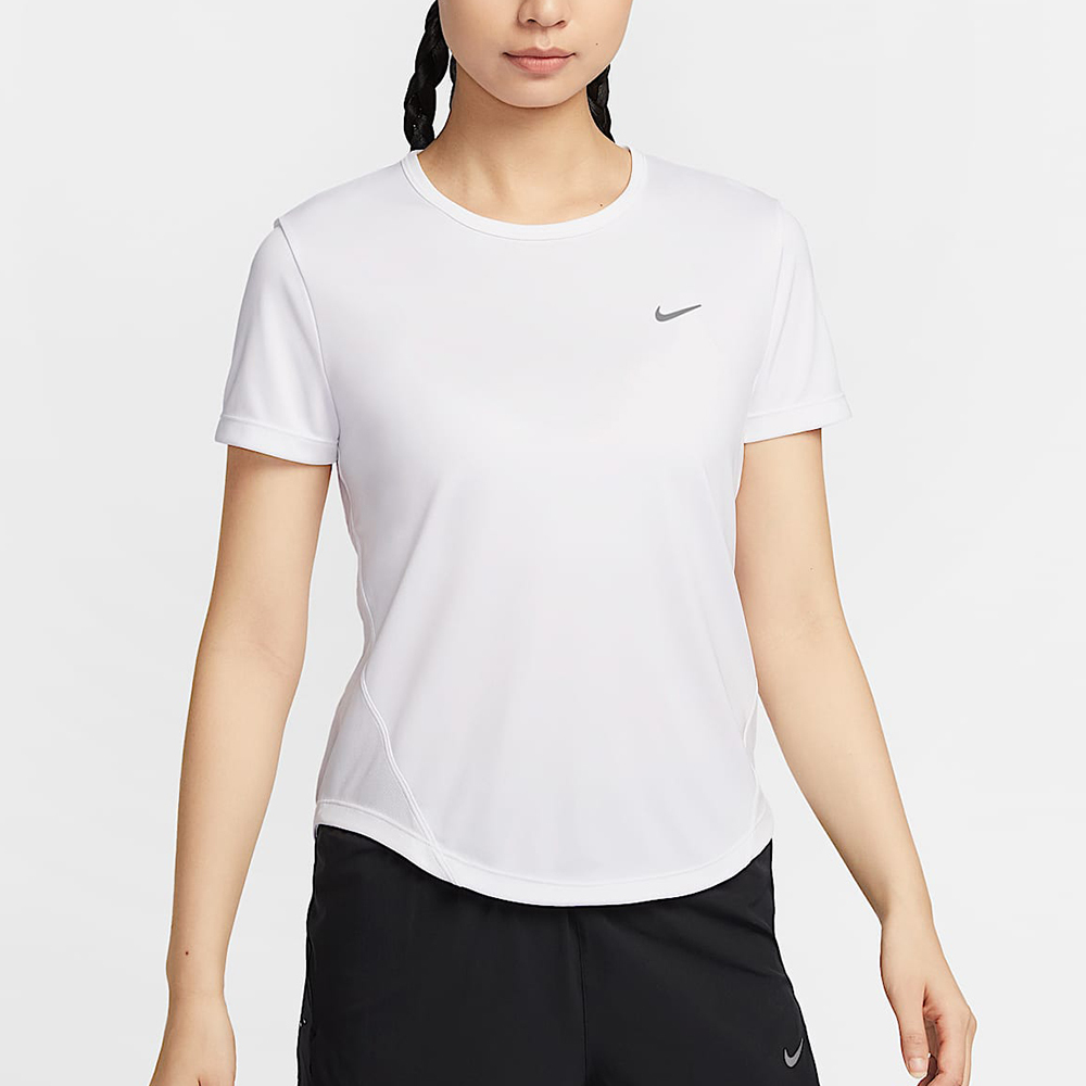 Nike Tempo DF SS Top 女款 白色 反光 小勾 透氣 排汗 跑步 運動 短袖 HQ0649-100