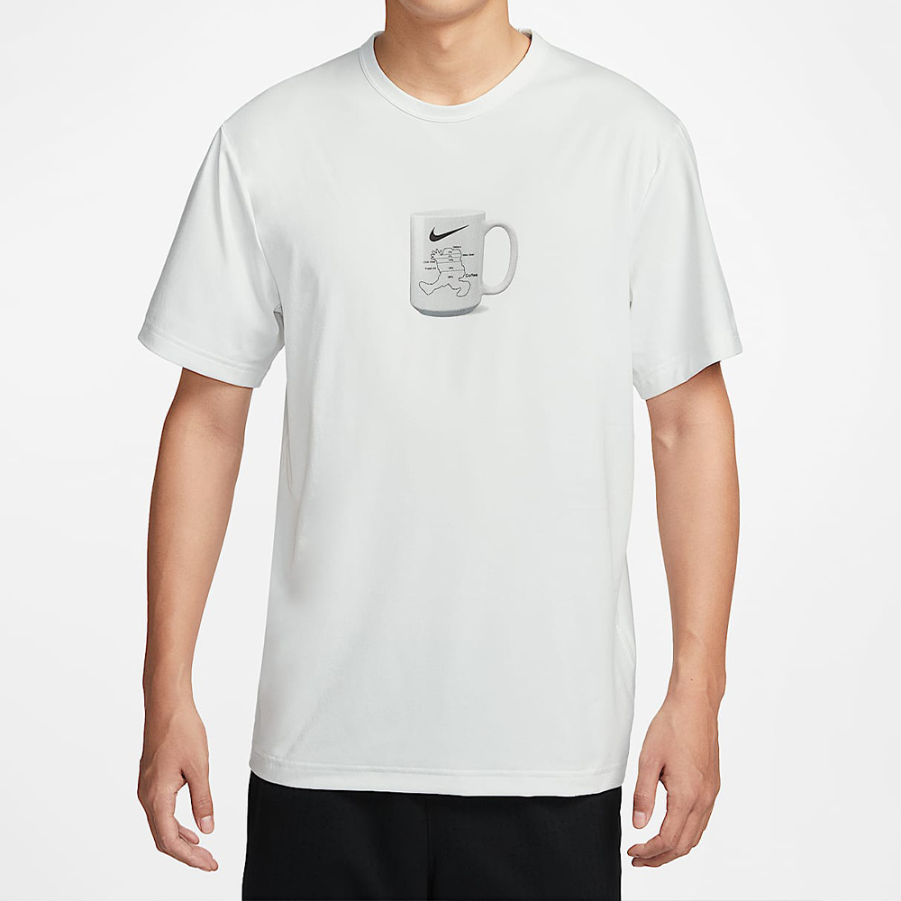 Nike Hyverse Top SS GCEL 男款 白色 咖啡杯 短T 休閒 運動 圓領 短袖 IF0375-121