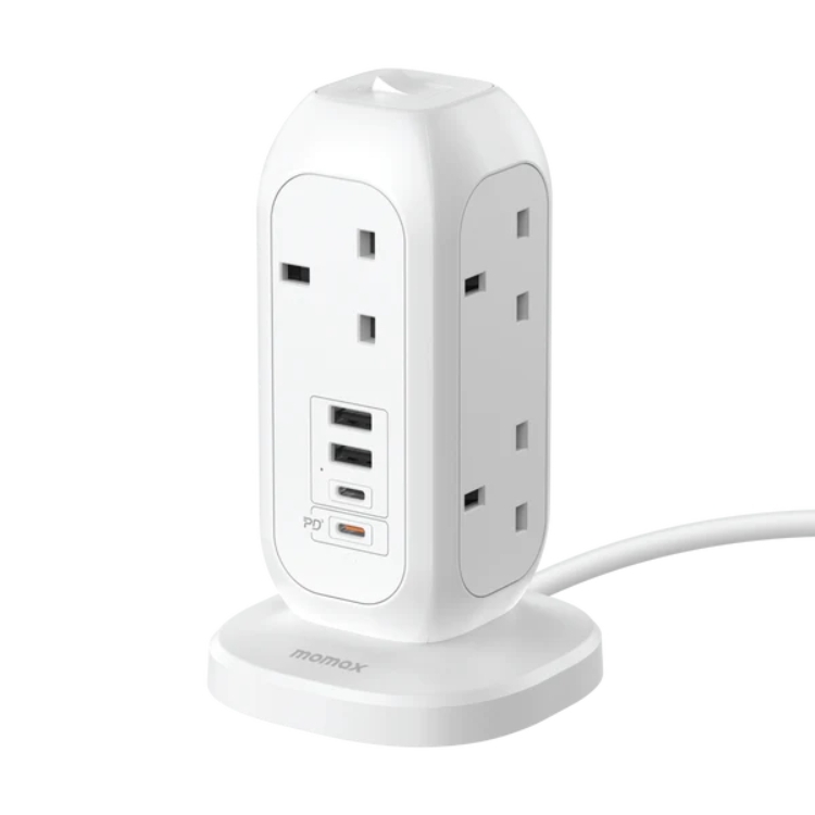 Momax 1-Plug PD20W 2A2C 7位拖板