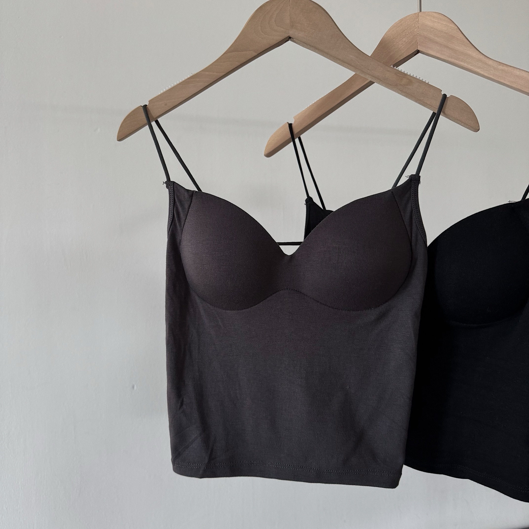 【Apr.23 廣州連線】桃心領露肩後背一字帶背心