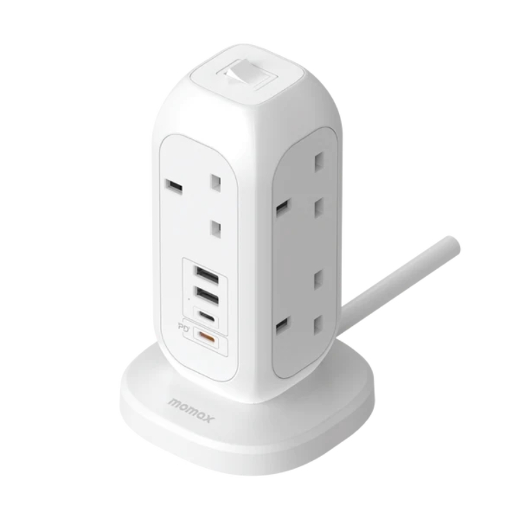 Momax 1-Plug PD20W 2A2C 7位拖板