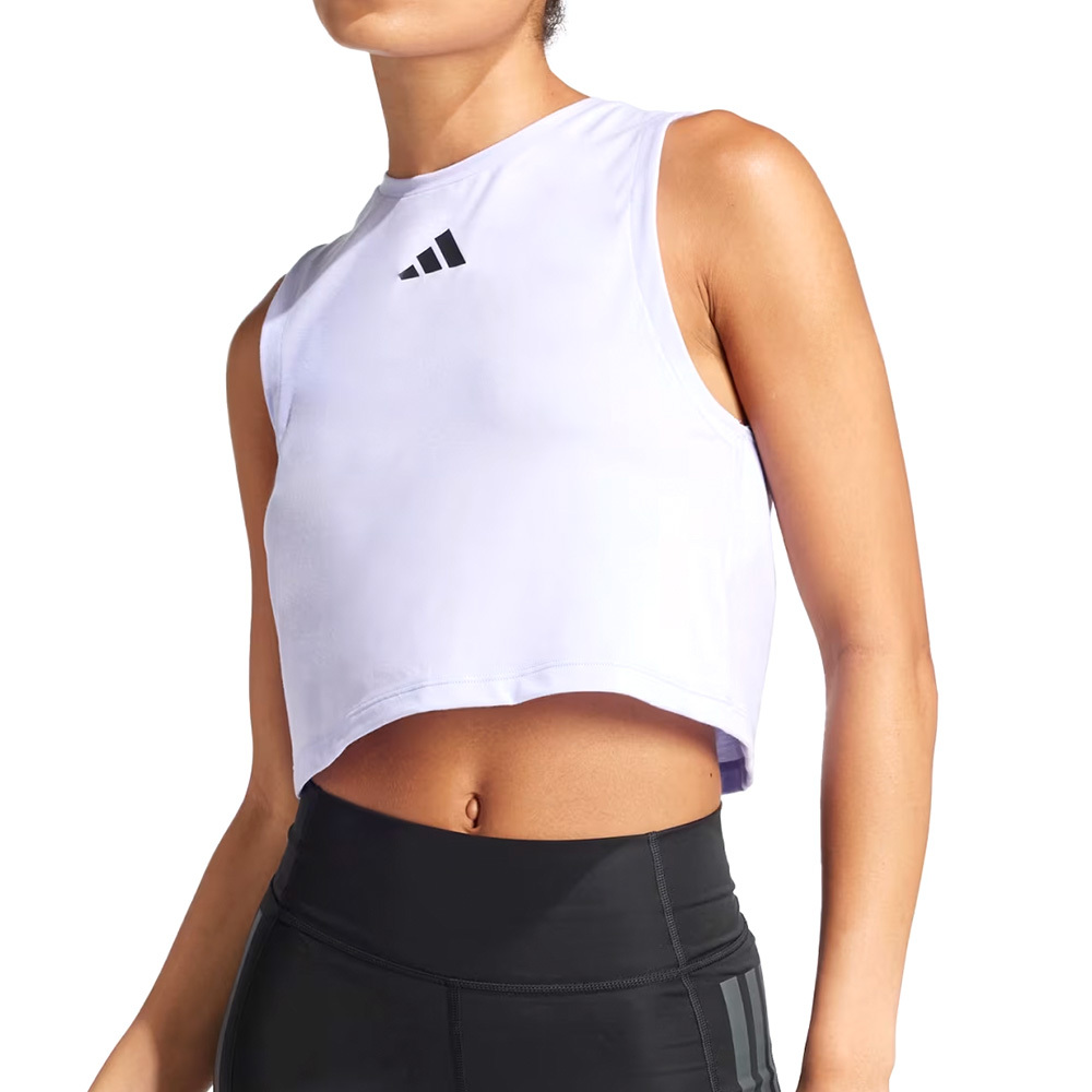 Adidas Boxy Tank 3S 女款 紫色 慢跑 吸濕 排汗 國際碼 運動 休閒 背心 JJ3495