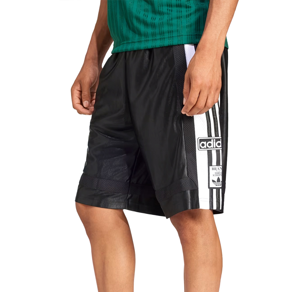 Adidas Adibreak Short 男款 黑白色 亞版 運動 腰部鬆緊 休閒 短褲 JM6689