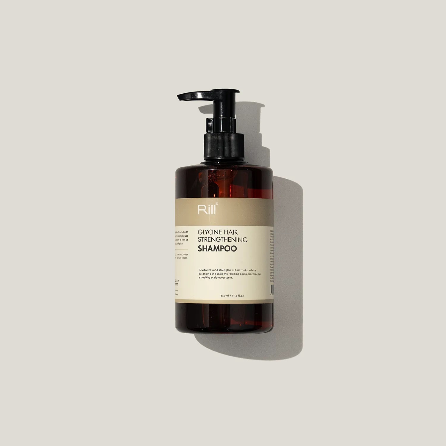 頭皮護理第一步：Rill® 慕尼黑甘胺酸健髮強韌洗髮精
