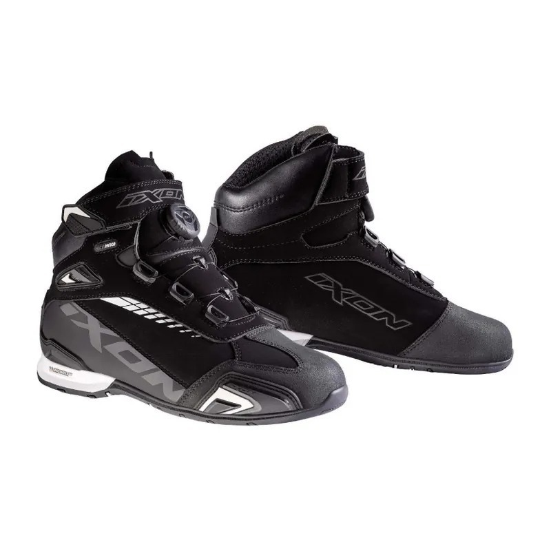 IXON BULL WP LADY 黑白 防水運動車靴 女版