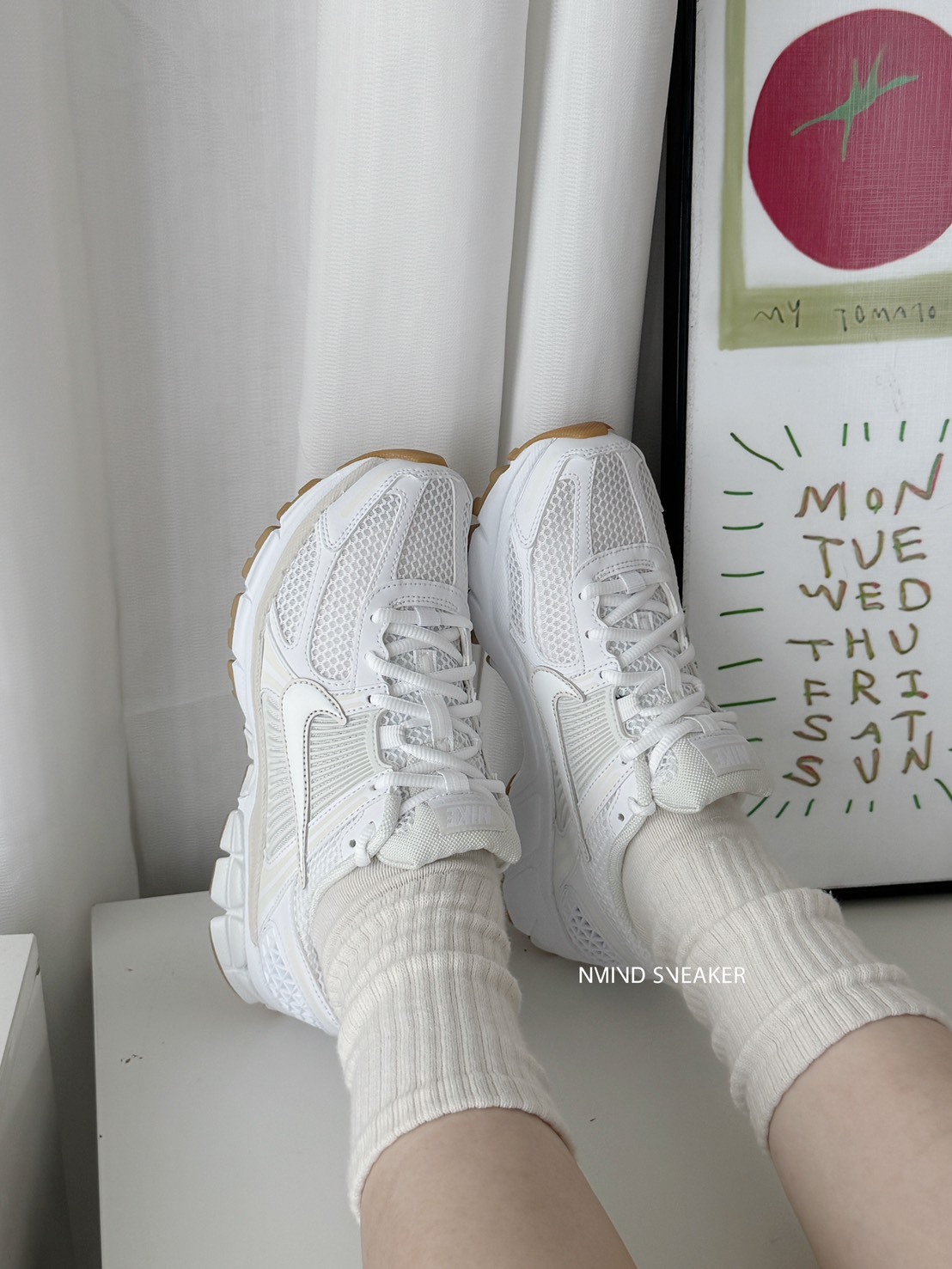 NIKE ZOOM VOMERO 5 淡雅白 (FJ2028-104)